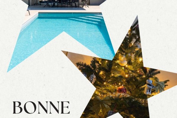 Beige Doré Minimaliste Élégant Fêtes Noël Story Instagram